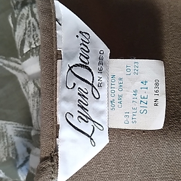 Vintage 1970s Lynn Davis dress belt set 14 - Picture 4 of 6